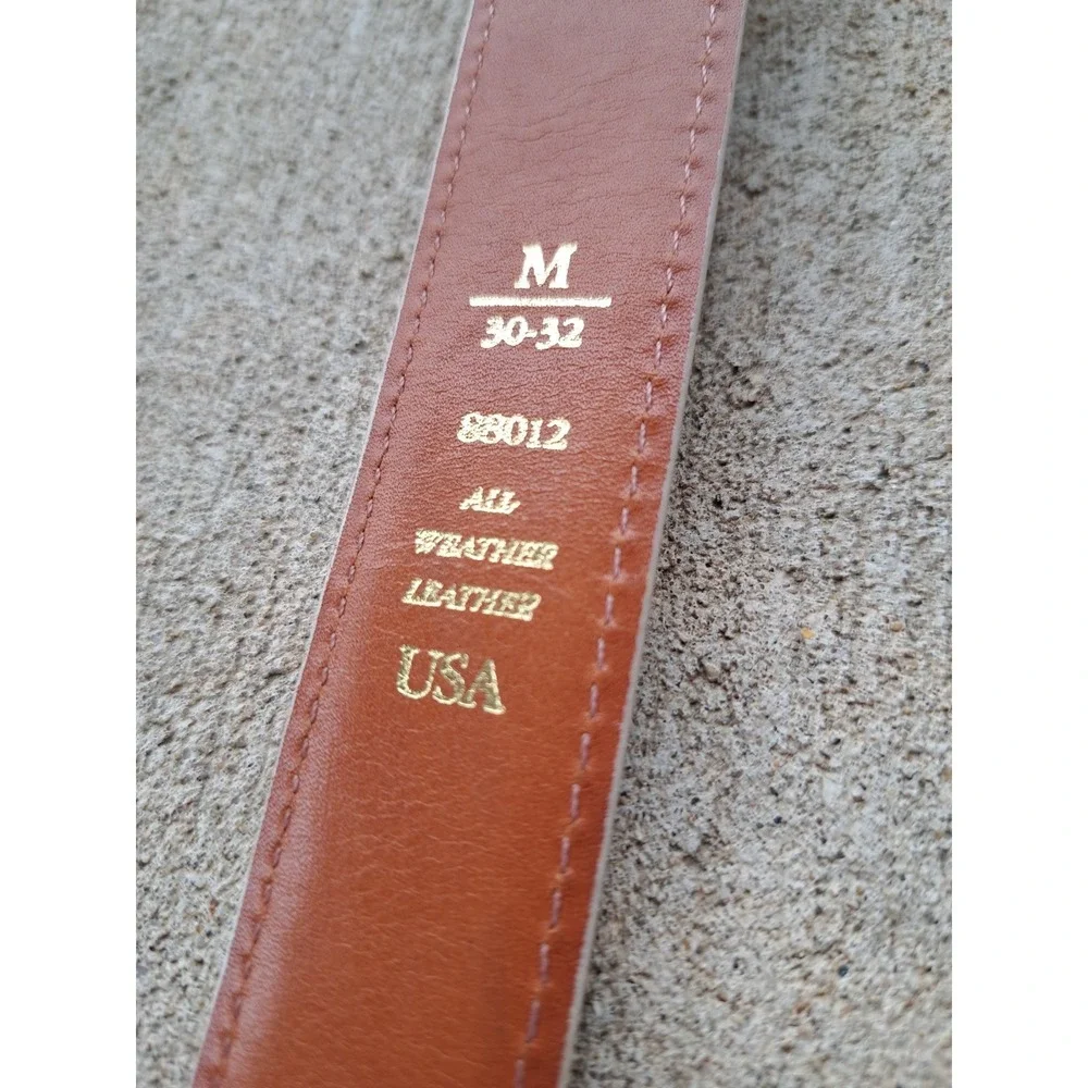 Dooney & Bourke Women's Leather Beige Belt M 30-32 88012 Made In USA 